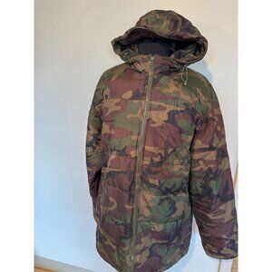 Vans Camouflage Jacket‎ – Size Large, Reversible with Bright Orange Interior